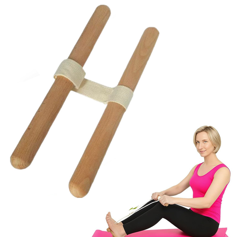 Yoga And Fitness - อุปกรณ์ยืดกล้ามเนื้อหลังขาแบบปรับได้ สายยืดหยุ่นสำหรับบรรเทาอาการปวด โยคะ การยืดกล้ามเนื้อทั่วร่างกาย อุปกรณ์ออกกำลังกาย