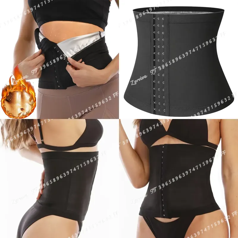 Waist Trainer Women - ชุดซาวน่าสำหรับผู้หญิง เข็มขัดรัดเอวเพิ่มการเผาผลาญไขมัน ช่วยลดหน้าท้อง กระชับสัดส่วน สำหรับออกกำลังกาย