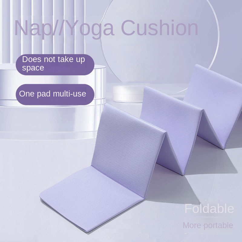 Yoga Of Fitness Mat - ใหม่หนาพับเสื่อโยคะเสื่อออกกําลังกายนักเรียน Nap ลื่น Professional ผู้หญิงกีฬาพับ GYM