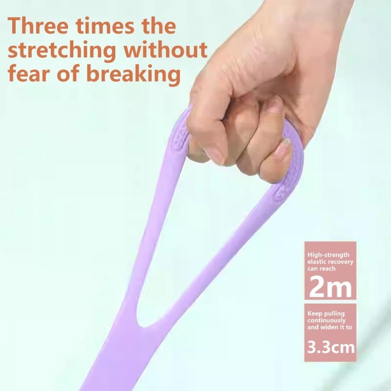 Figure 8 Resistance Band - วงออกกำลังกายแบบไม่ลื่นออกแบบวงออกกำลังกาย 8 รูปทรงพิเศษสำหรับเสริมสร้างกล้ามเนื้อและการฟื้นฟูสมรรถภาพ JOME