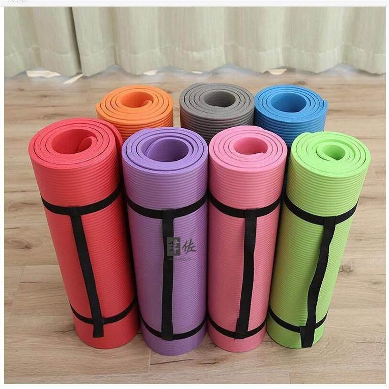 Yoga Of Fitness Mat - เสื่อโยคะหนาพิเศษ กันลื่น สำหรับผู้ชายและผู้หญิง เสื่อออกกำลังกาย ยิมนาสติก แดนซ์ฟลอร์