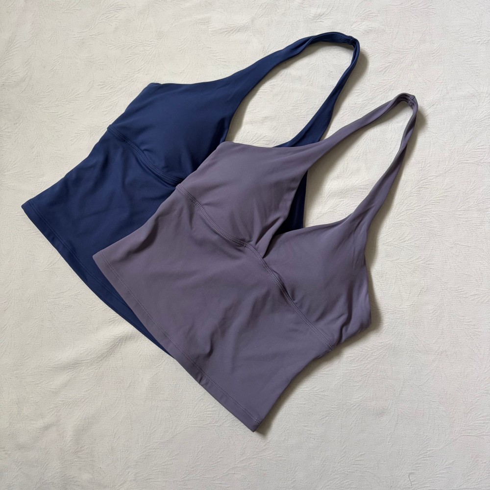 เสื้อกั๊กคอวีแบบคล้องคอพร้อมแผ - Yoga Of Fitness Mat บทวิจารณ์และราคา