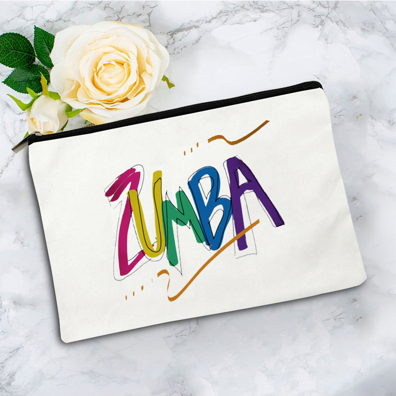 กระเป๋าเครื่องสำอางผ้าแคนวาส Z - Zumba & Yoga Fitness By Anushree Pune Reviews บทวิจารณ์และราคา