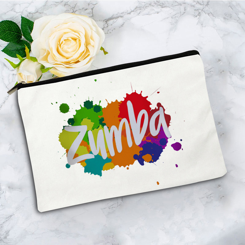 กระเป๋าเครื่องสำอางผ้าแคนวาส Z - Zumba & Yoga Fitness By Anushree Pune Reviews บทวิจารณ์และราคา