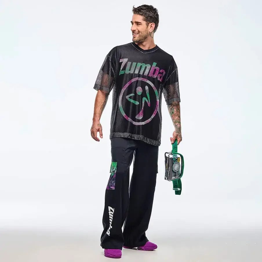 เสื้อเต้นซุมบ้าตาข่ายสีดำระบาย - Zumba & Yoga Fitness By Anushree Pune Reviews บทวิจารณ์และราคา
