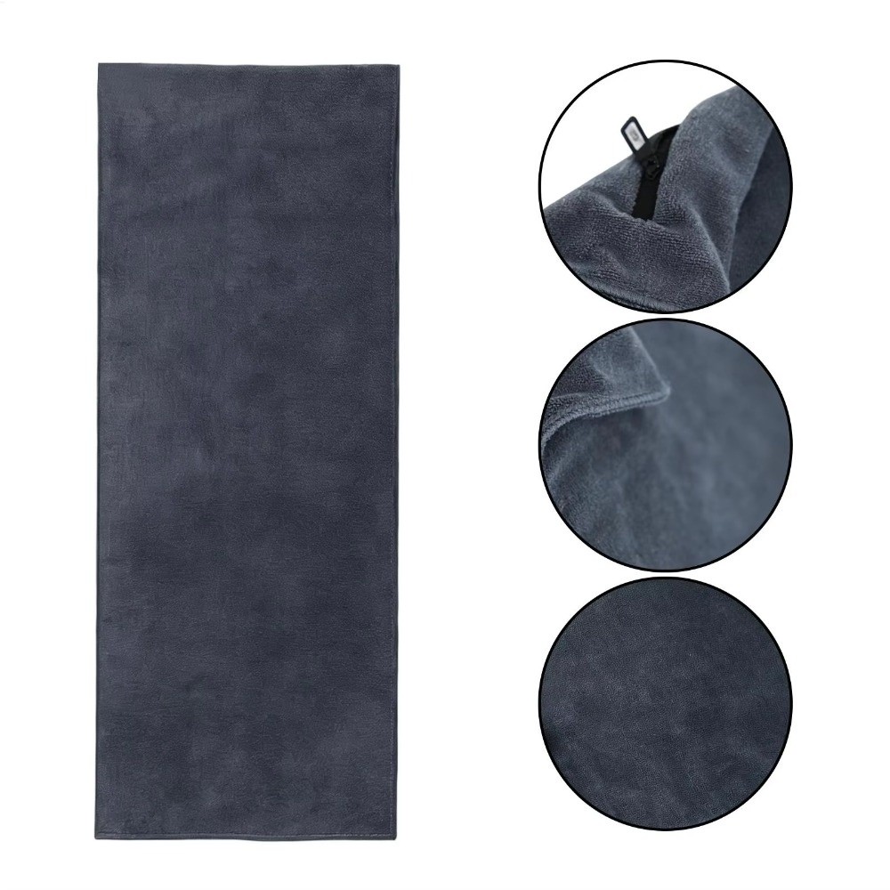 ผ้าขนหนูไมโครไฟเบอร์สำหรับออกก - Yoga Of Fitness Mat บทวิจารณ์และราคา