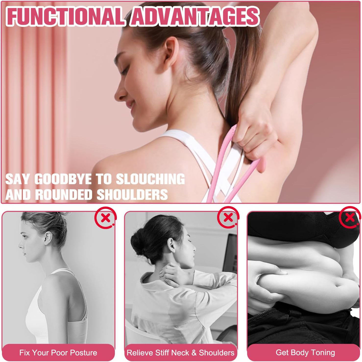 2 ชิ้น สายยางยืดต้านแรง 15 ปอน - Figure 8 Resistance Band บทวิจารณ์และราคา