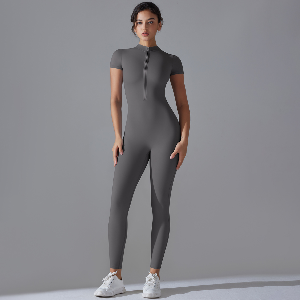 ชุดโยคะชุดสตรี One- Piece ชุดซ - Yoga Fitness Kit บทวิจารณ์และราคา