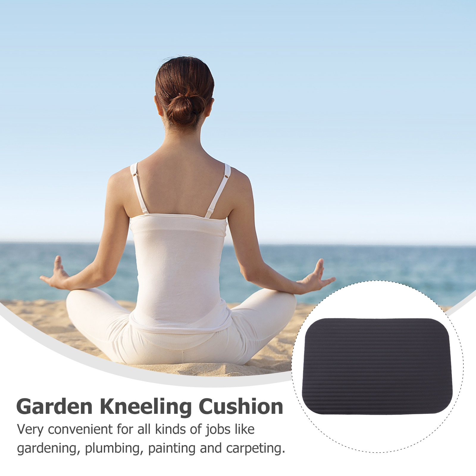 1 ชิ้น แผ่นรองเข่าโยคะ แผ่นรอง - Yoga Of Fitness Mat บทวิจารณ์และราคา