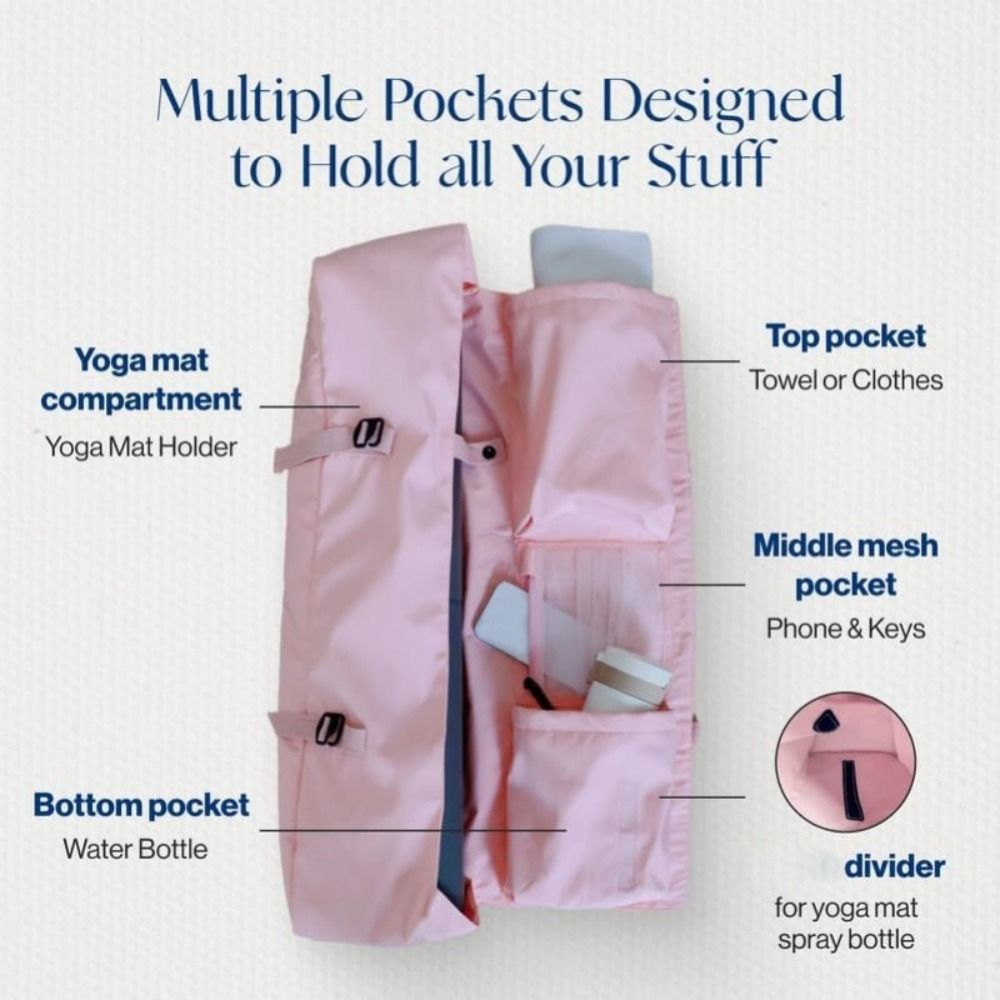 กระเป๋าใส่เสื่อโยคะแบบกันน้ำ ด - Yoga Of Fitness Mat บทวิจารณ์และราคา