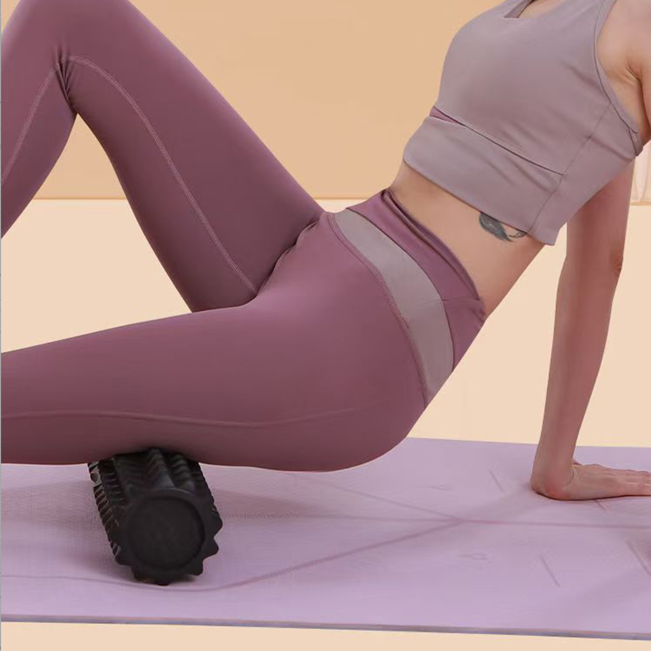 ชุดโฟมโรลเลอร์และบล็อกโยคะ ขนา - Yoga Fitness Kit บทวิจารณ์และราคา