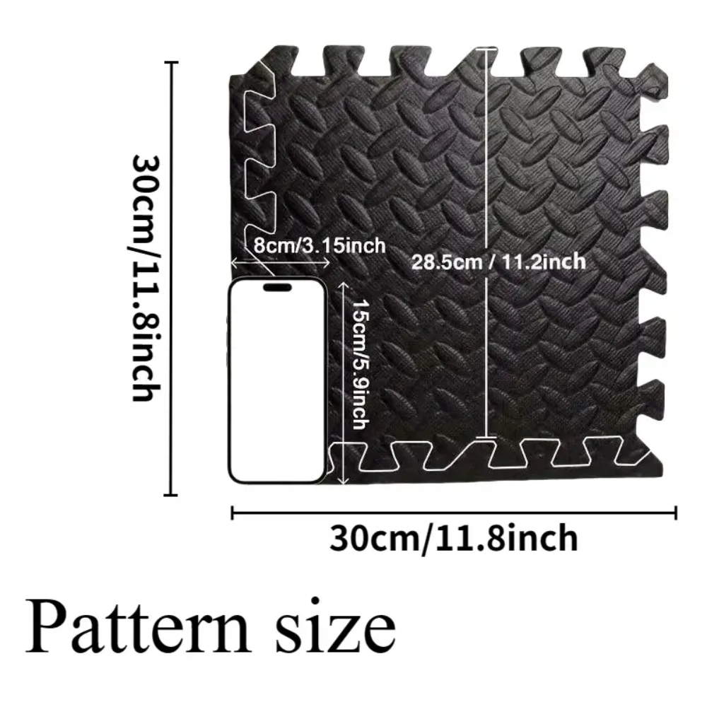 แผ่นรองออกกำลังกายโยคะ 16 ชิ้น - Yoga Of Fitness Mat บทวิจารณ์และราคา