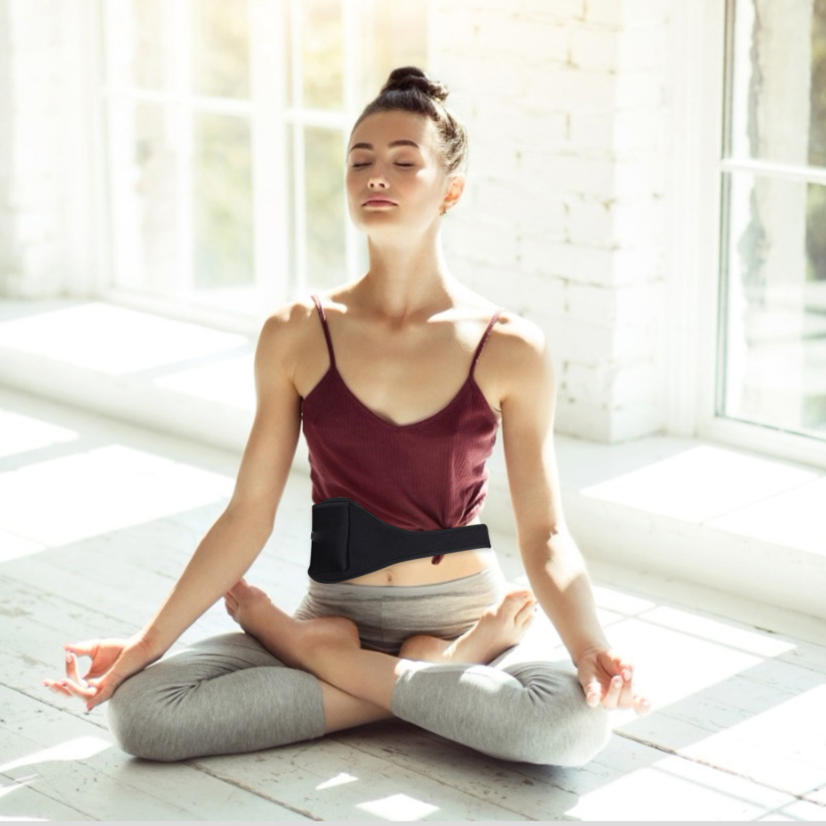กระเป๋าใส่ไมโครโฟนแบบคาดเอวสำห - Yoga Fitness Class บทวิจารณ์และราคา