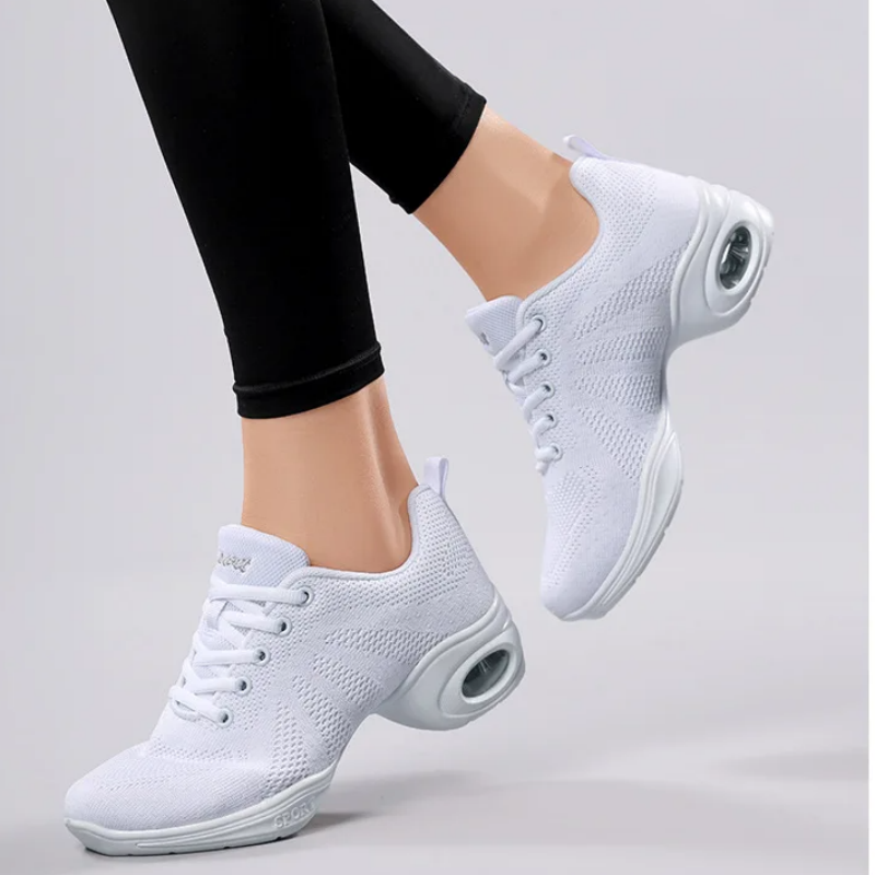 รองเท้าผ้าใบเต้นรำตาข่ายสีดำสำ - Zumba & Yoga Fitness By Anushree Pune Reviews บทวิจารณ์และราคา