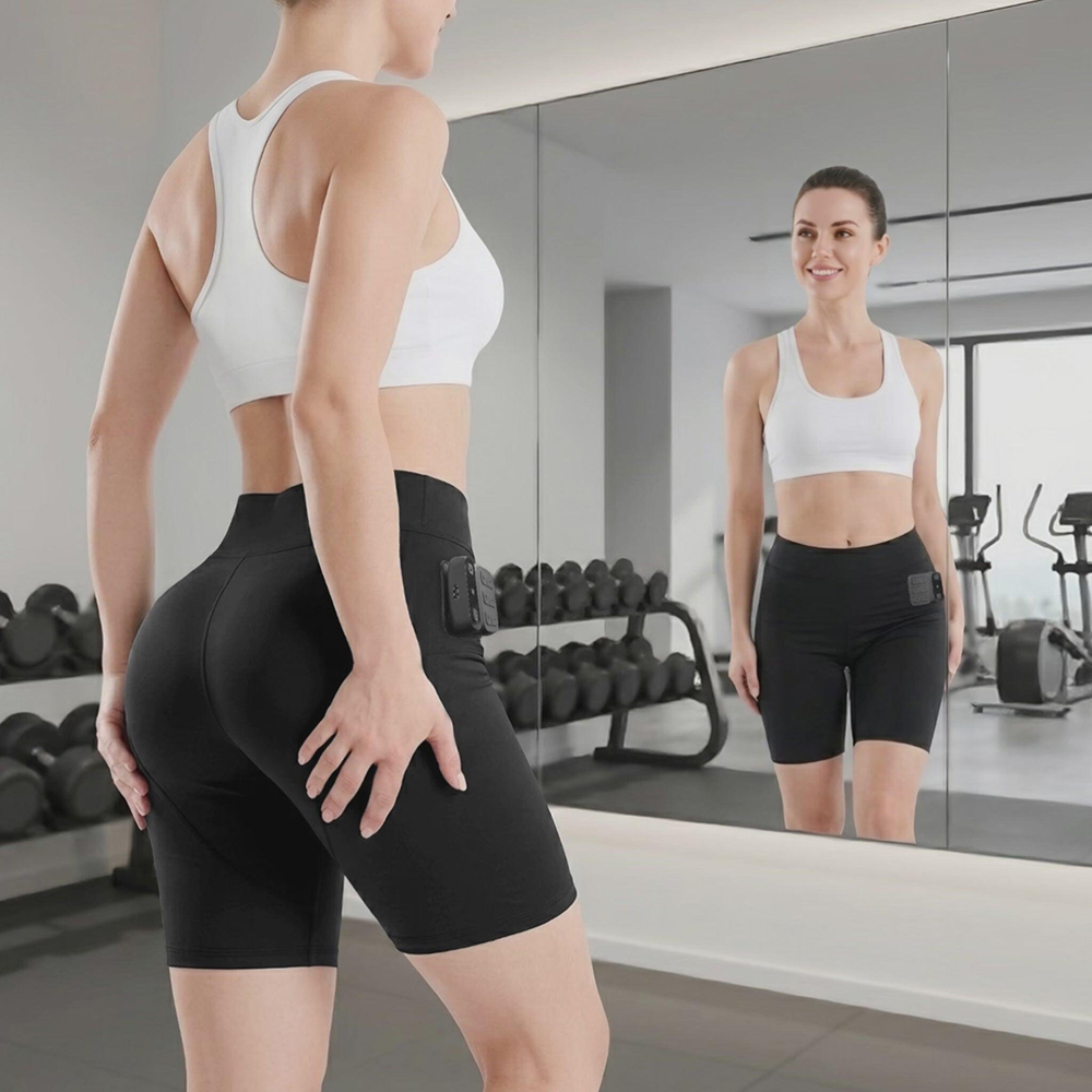 กางเกงออกกำลังกาย EMS กระตุ้นก - Yoga Fitness Power Yoga บทวิจารณ์และราคา