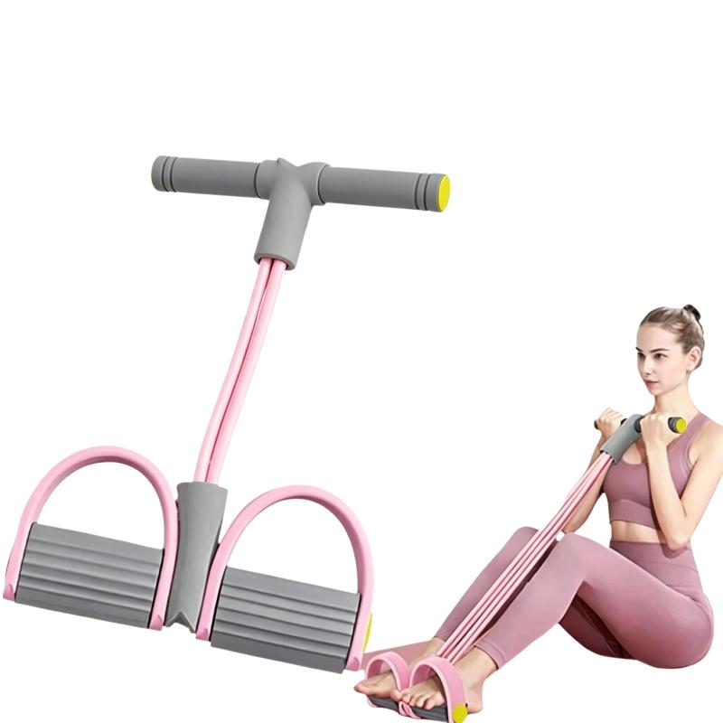 เชือกดึงยางยืด 4 เส้น พร้อมสาย - Yoga Fitness Gear บทวิจารณ์และราคา