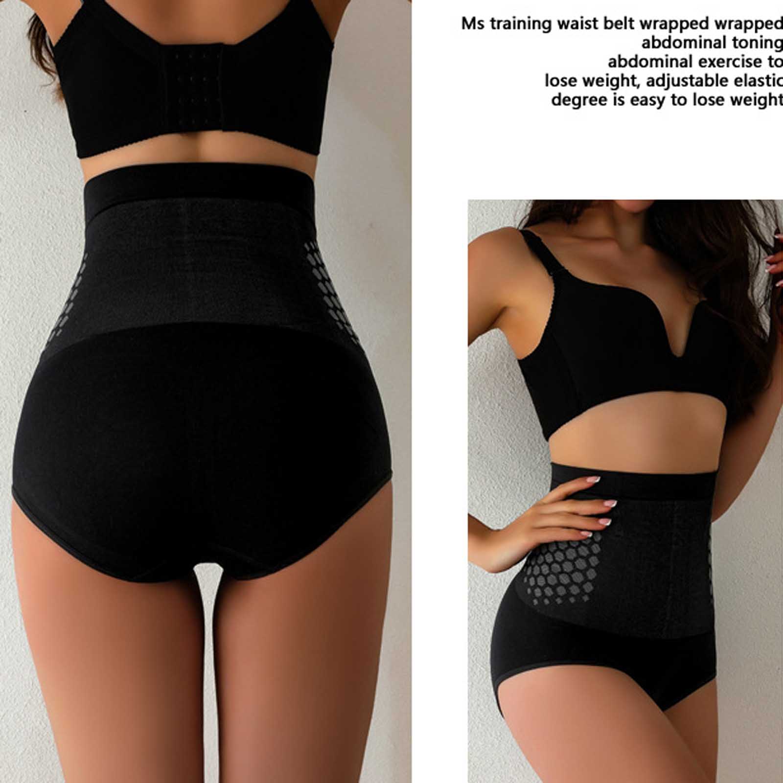 กางเกงในกระชับสัดส่วนเอวสูง ไร - Waist Trainer Women บทวิจารณ์และราคา