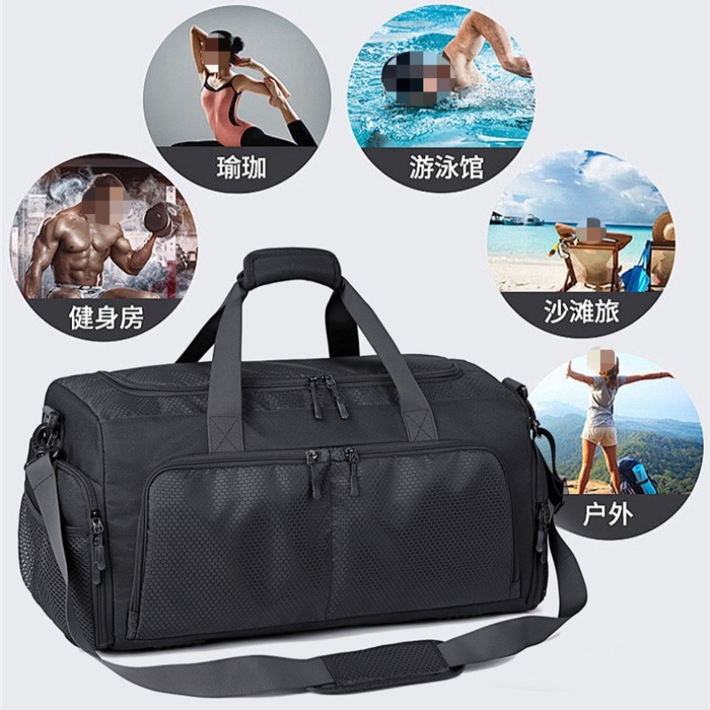 กระเป๋าฟิตเนสแบบแยกส่วนเปียกแล - Yoga And Fitness บทวิจารณ์และราคา
